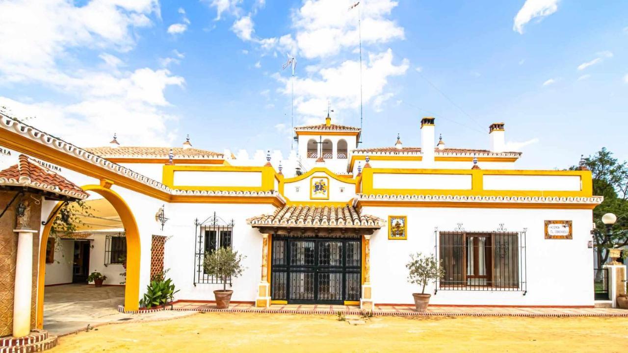 Hacienda típica sevillana en Marchena Lugar ideal para ver Andaluci Exterior foto